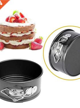 4-Inch Mini Springform Pan Set - 4 Piece Small Nonstick