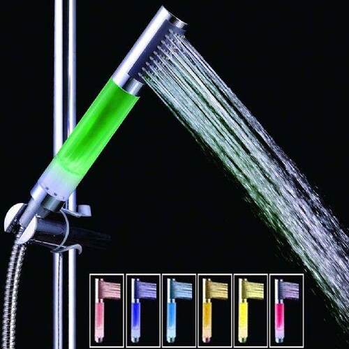 7 Color Changing LED Romantic Automatic Shower Bath Shower