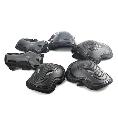 6pcs/set Skating Protective Set Elbow pads Bicycle Skateboa