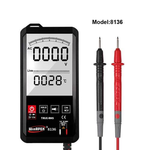 Touch Screen Multimeter Automatic Digital Multimeter 6000 Co