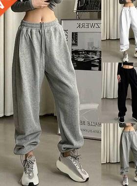 Women pants Black Jogging Sweatpants Women for pants Baggy S