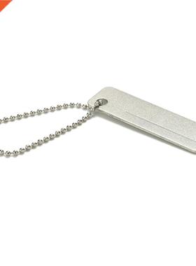 Best Mini TOOL EDC Pocket Diamond Stone Sharpener Keychain f