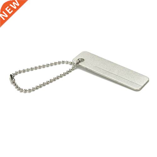 Best Mini TOOL EDC Pocket Diamond Stone Sharpener Keychain f