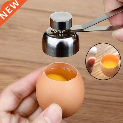 Metal Egg Opener Creative Eggshell Cutter Double Head Egg To