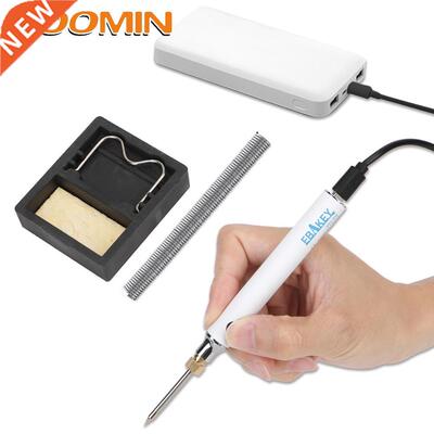 HOOMIN Electric Soldering Iron Kit Three-speed Portable USB
