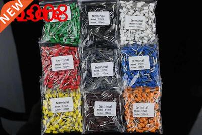 E1008 Tube insulating Insulated terminals 100PCS/Pack 1MM2 C