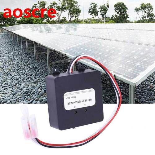 BE24 Solar Regulator Battery Equalizer Black Solar System Ba