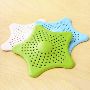 New Bathroom Hair Filter Star Bathroom Drain Hair Catcher Ba
