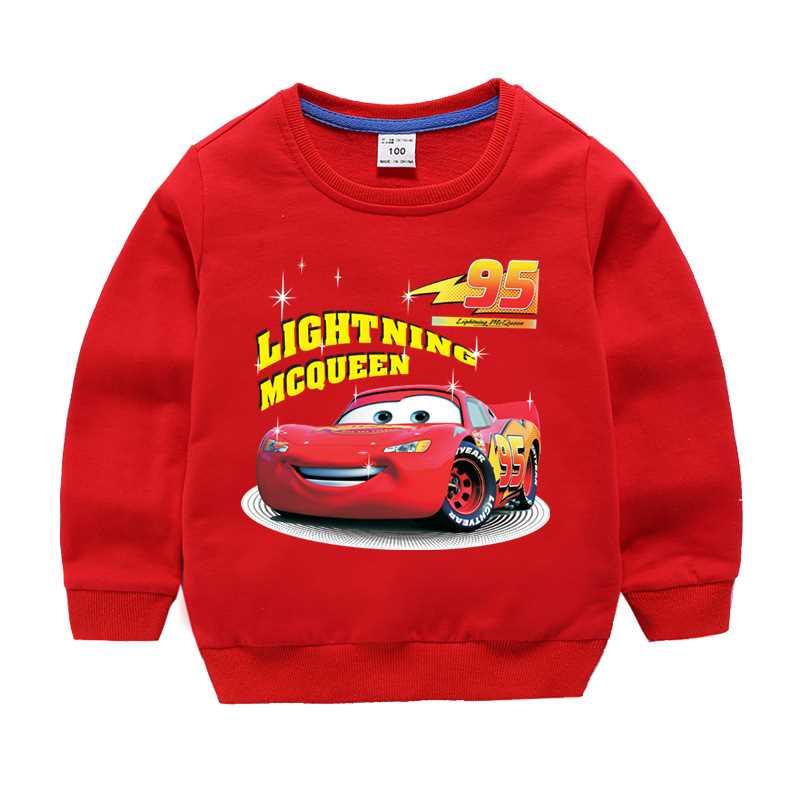 Autumn Children Girls Clothes Cartoon Lightning Mcqueen Cars