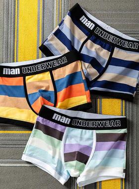 Japanese Sports Underwear Men Underpants Cotton Youth Men's