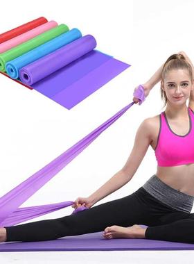Banda de resistencia elástica para Yoga y Pilates, banda de