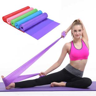Banda de resistencia elástica para Yoga y Pilates, banda de