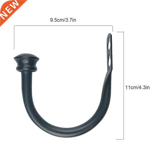 Curtain Hook Mushroom Head Hanging Wrought Iron Bracket