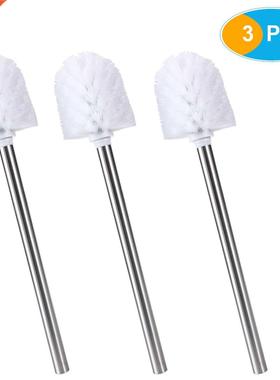 BESTOMZ pcs Stainless Steel WC Bathroom Cleaning Toilet