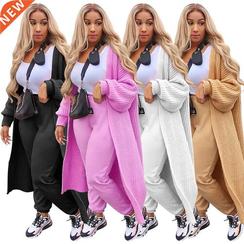 Echoine Fall Winter Fashion Warm Women Casual Knitted Oversi