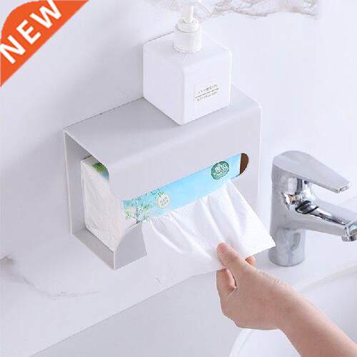 Napkin Holder Wall Mounted Garbage Dispenser Kitchen Tissue