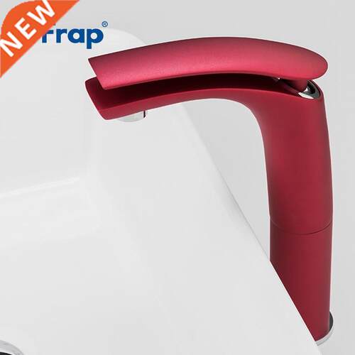 Frap Brand New Design Bathroom Basin Faucet Red Ho