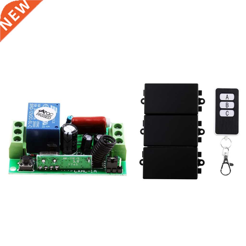 Pcs 15MHz AC 220V 1 CH Channel RF Relay Switch Receiver +