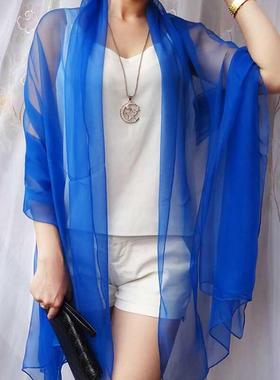 2020 High grade chiffon ultra-thin breathable tourist sunscr