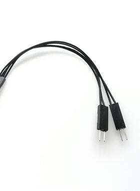 10pcs Motherboard HDD LED Cable 2Pin 1 to 2 Splitter Support