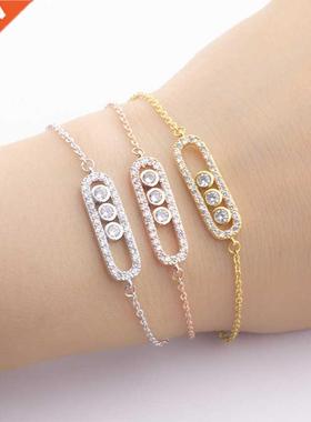 Zirconia Stylish Crystal Beads Boho Bracelet & Bangles For W