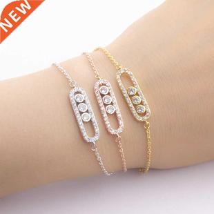 Zirconia Stylish Crystal Beads Boho Bracelet & Bangles For W
