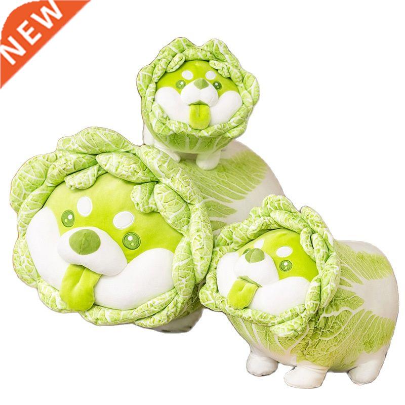 Cute Vegetable Fairy Plush Toys Japanese Cabbage Dog Fluffy