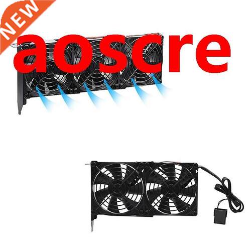 Universal VGA Cooler Dual 80mm Graphics Card Heatsink GPU Ra