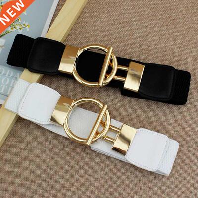 Fashion Dress Belts for Women Simple Waist Elastic Ladies Ba