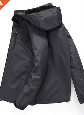Men's Waterproof Hiking Jacket Spring Autumn Outdoor Climbin