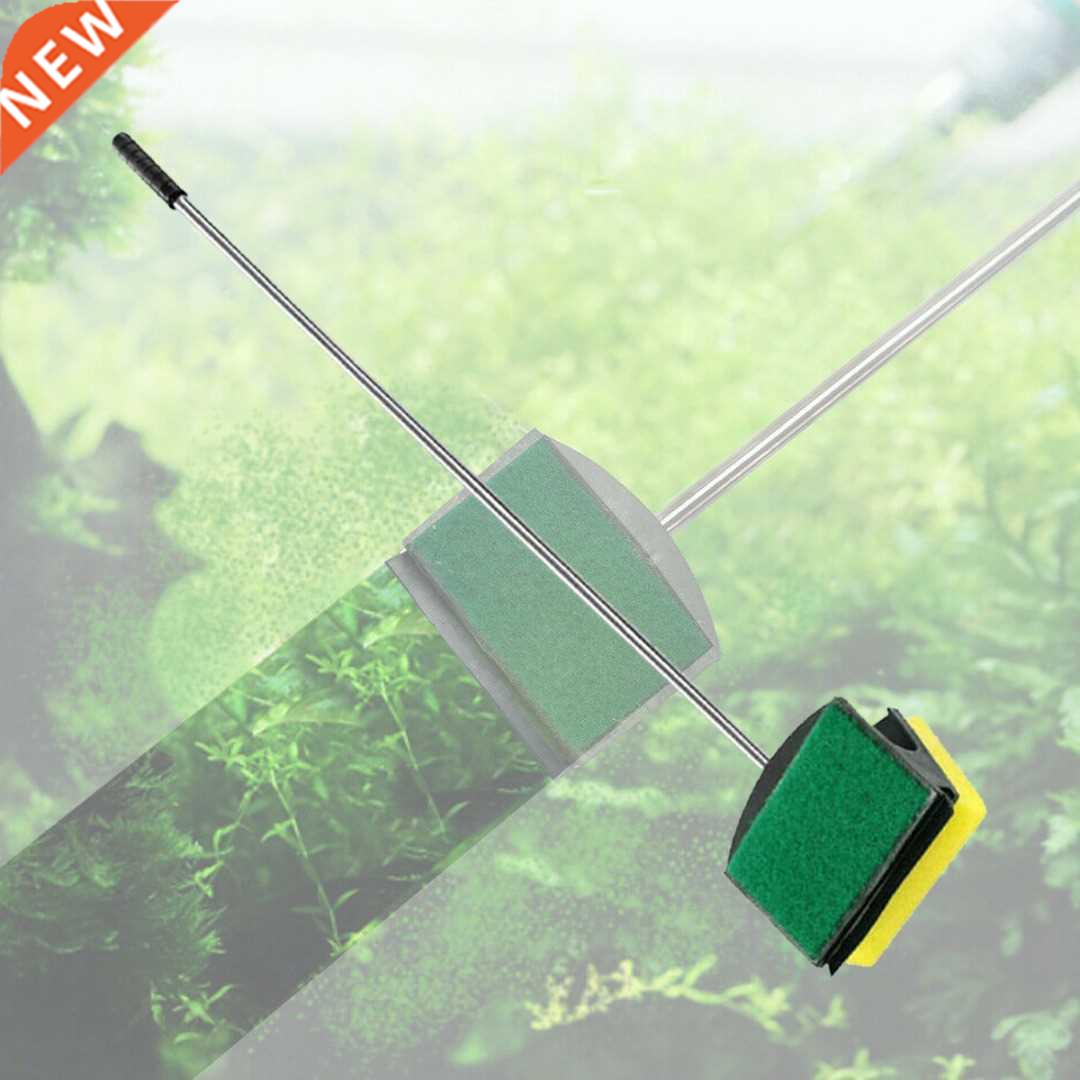 1pc 45cm Fish Tank Cleaning Brush Double-side Sponge Brushes