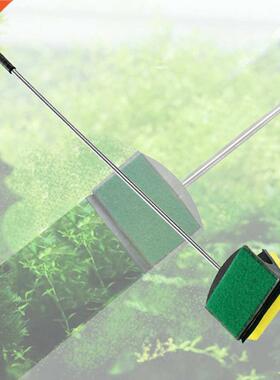 1pc 45cm Fish Tank Cleaning Brush Double-side Sponge Brushes