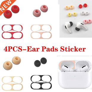 For Pads Sticker Dust Ear ear 4PCS Pro AirPods Silicon