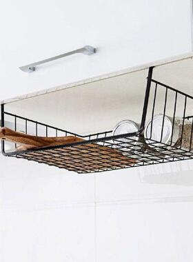 Metal Under Cabinet Basket Cupboard Hanging Organizer Mesh