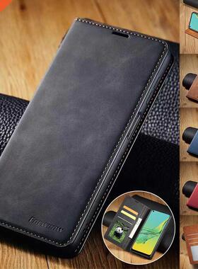 Leather Case for Xiaomi Redmi Note 11S 11T 11 10S 10 9S 8 Pr