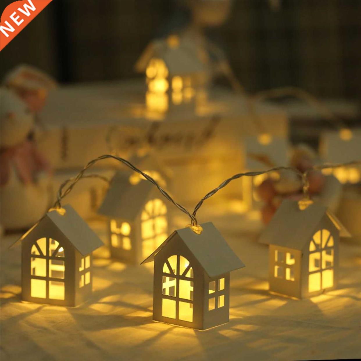 10 LED 6.6 ft House String Lights, String Lights Warm