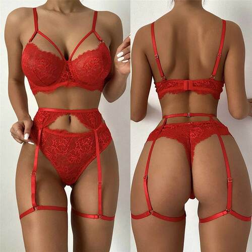 New Sexy Fashion Lace Lingerie Underwear Sleepwear Steel Rin