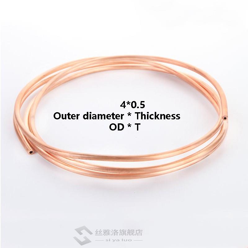 *1m T2 Red Copper c 2/3/4/5/6/8/10/12/14/16mm Copper tube Ai