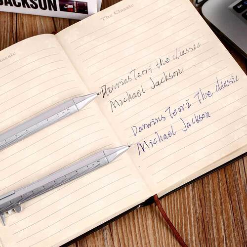 1PCS Ballpoint Pen Multifunction 0.5mm Gel Ink Pen Plastic