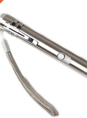 in1 500LM Mini USB Rechargeable LED & UV Torch Pen &amp