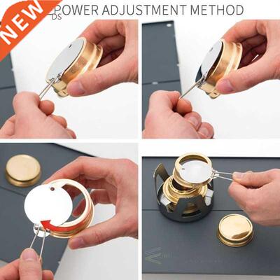 Cooking Outdoor Alcohol Stove Handle Stainless Steel Fuel Ba
