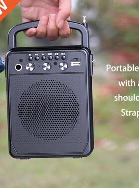 Portable Speaker Karaoke FM Radio Bass Boombox Waterproof Ou