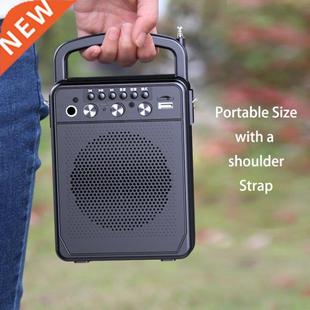 Portable Speaker Karaoke FM Radio Bass Boombox Waterproof Ou
