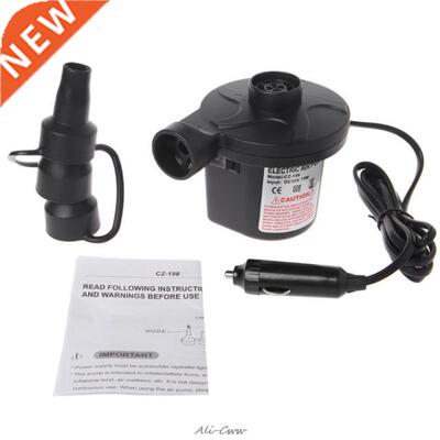 4 Pcs Electric Air Pump Portable Air Mattress Pump Inflator