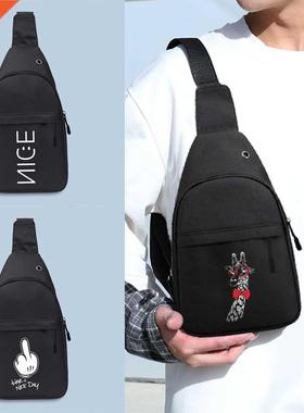 Men Fashion Backpack Crossbody Shoulder Bag Chest Pack with