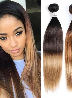 Clearance Color 1B 4 27 Ombre Honey Blonde T4/30/27 Straight