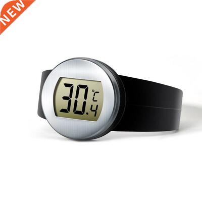 Digital LCD Red Wine Bottle Thermometer Electronic Wine