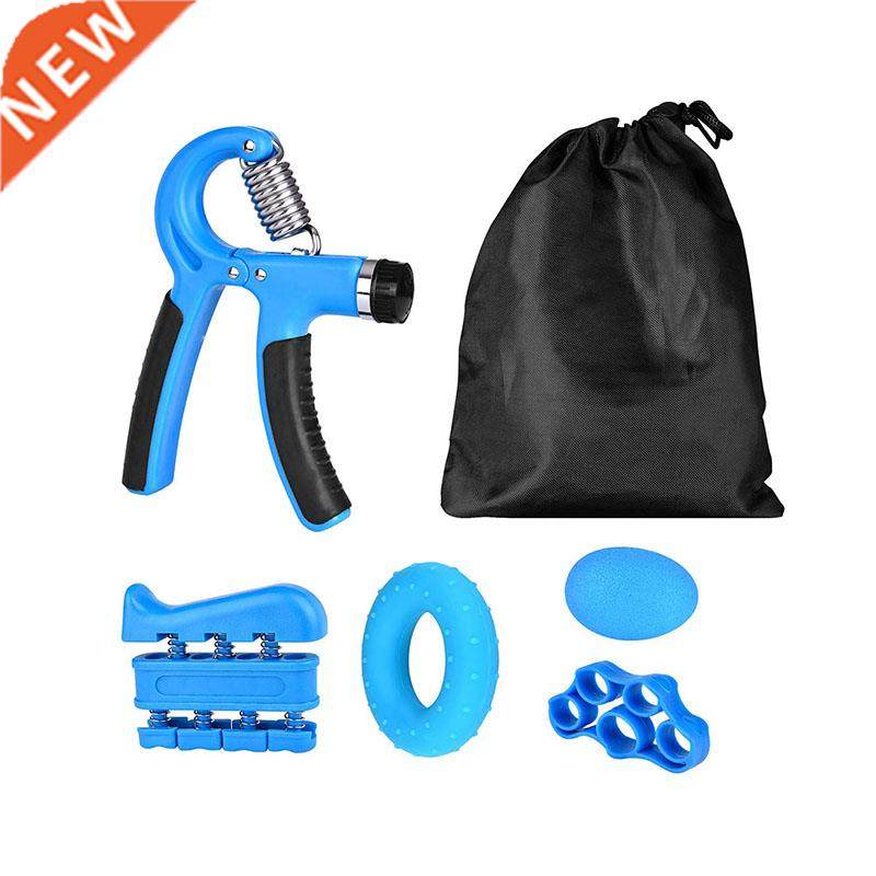 5 Pack Hand Grip Strengthener Workout Kit earm Grip Ring Ad