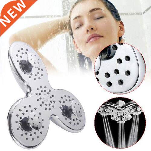 9.5 inch ABS Bathroom Shower Head Petal Shape 3 Function