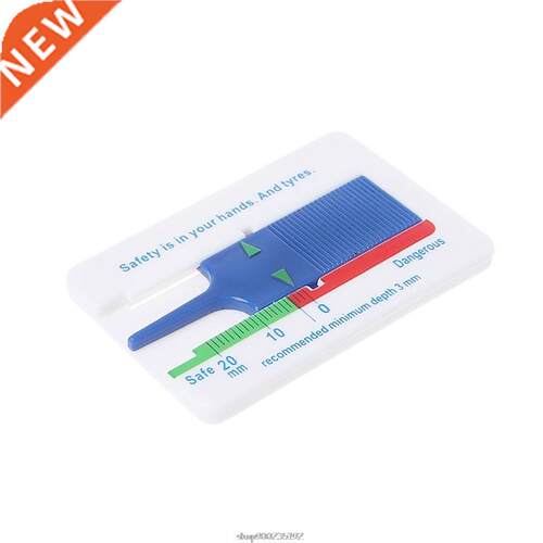 Tyre Tread Depth Gauge Car Motorcycle Trailer Wheel Measure
